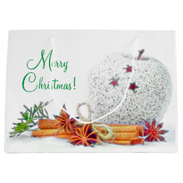 God jul Stars Large Gift Bag