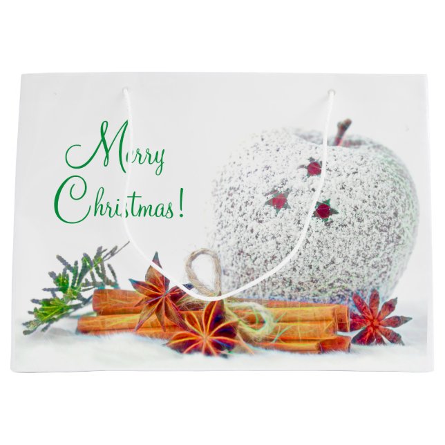 God jul Stars Large Gift Bag (Framsidan)