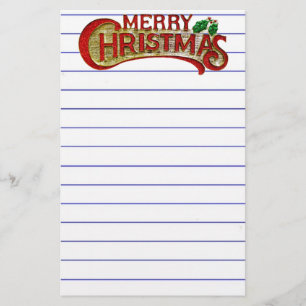 god jul Stationery Brevpapper