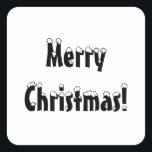 God jul Stickers, juletiketter Fyrkantigt Klistermärke<br><div class="desc">God jul Stickers,  juletiketter God jul,  klistermärken,  etiketter,  julklapp,  enkla klistermärken,  prydnadsföremål,  julafton,  helgdagar,  vinter,  vinterklistermärken</div>