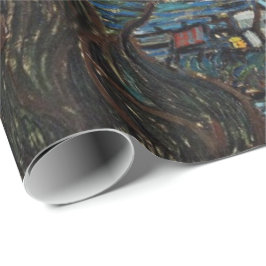 God jul Stjärnnatt av Vincent van Gogh. Presentpapper