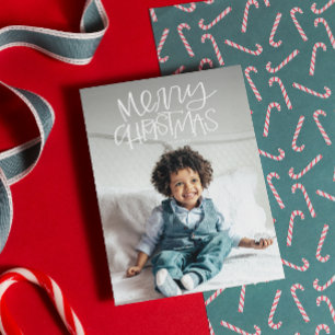 God jul Stollig-fotokort för Helgdag Julkort