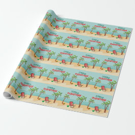 God Jul Strand Presentpapper