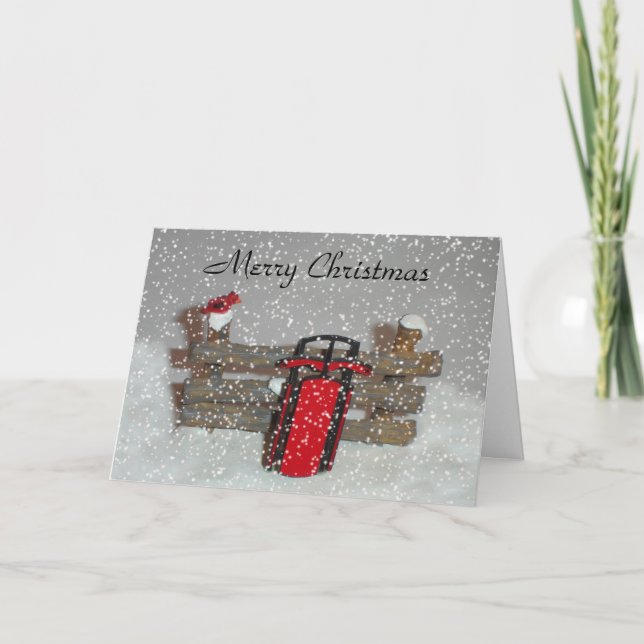 God jul-styrkort helgkort (Framsida)