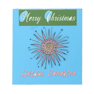 God jul Sunshine Helgdag.png Anteckningsblock