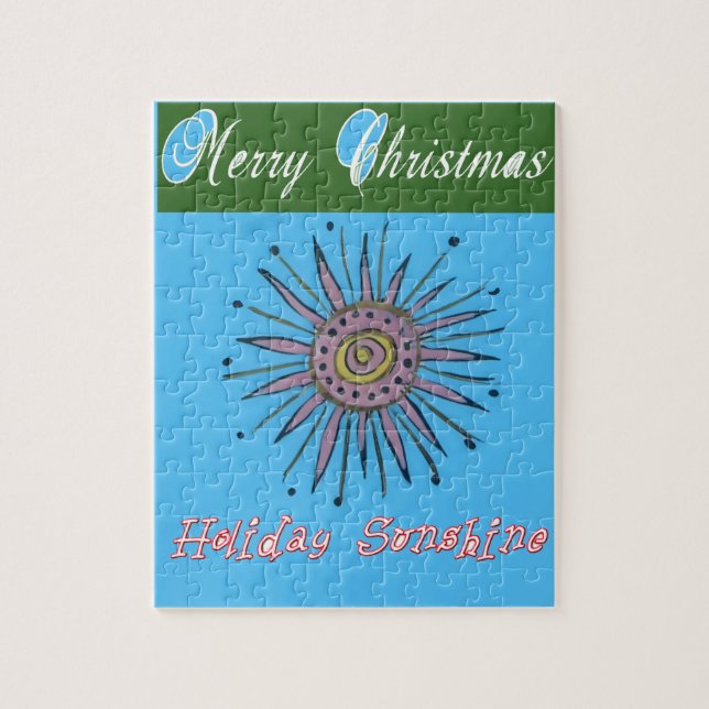 God jul Sunshine Helgdag.png Pussel (Vertikal)