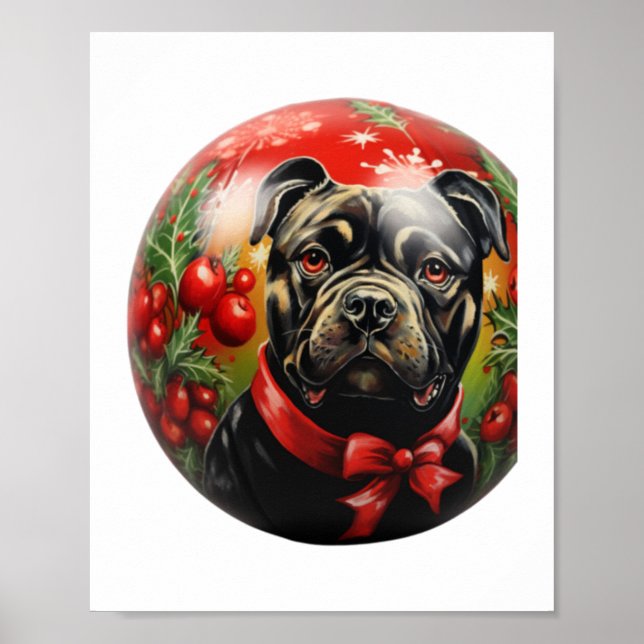 God jul Sussex spanel Poster (Framsidan)
