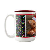 God jul (svart med julklapp ljus)