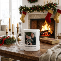 God Jul Svart Typografi 3-Foto Present