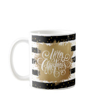 God jul Svarta Vita Ränder