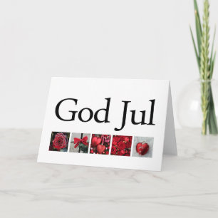 God Jul Swedisch-julkort Helgkort