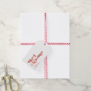 God jul Sweet Retro Presentetikett