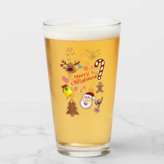 God jul symboler glaskopp (Framsida fylld)