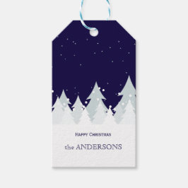 GOD JUL t Presentetikett