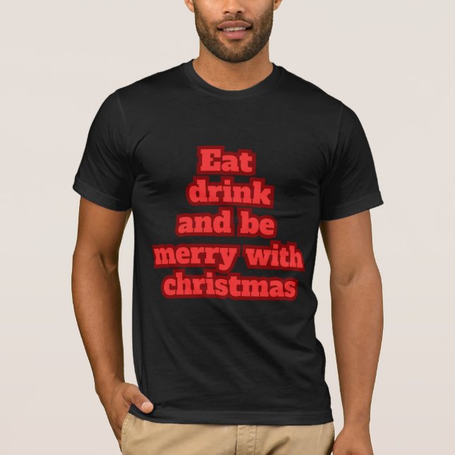 God jul  t shirt (Framsida)