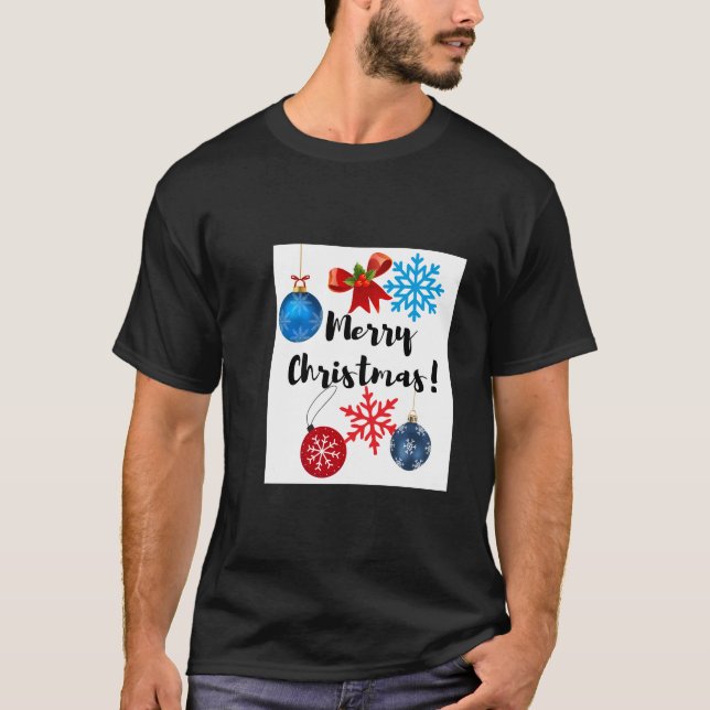 God jul T-Shirt (Framsida)