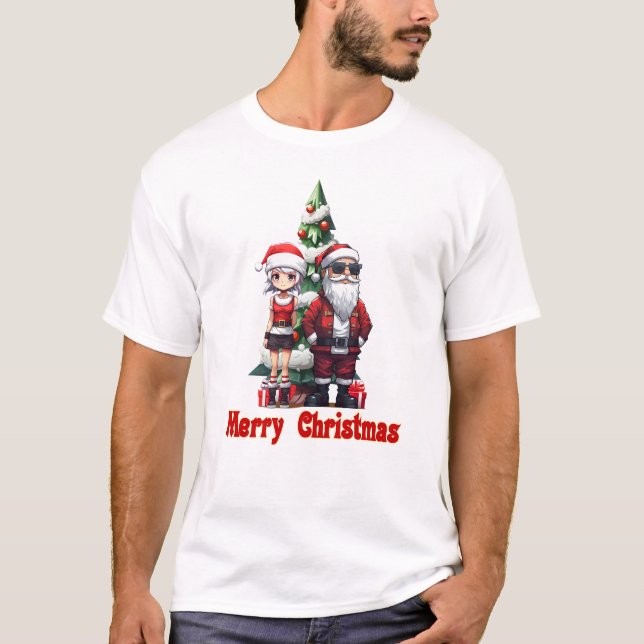 God jul t shirt (Framsida)