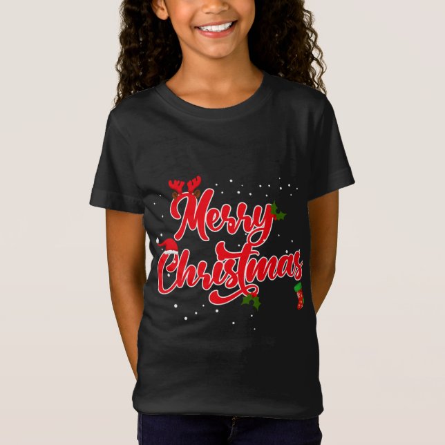 God jul t shirt (Framsida)