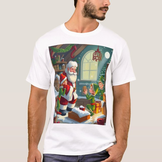 God Jul  T Shirt (Framsida)