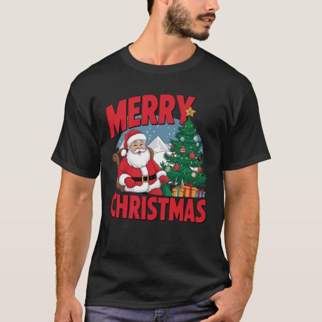 god jul t shirt (Framsida)