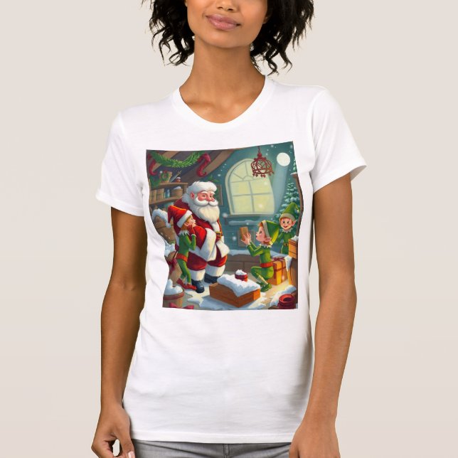 God Jul  T Shirt (Framsida)