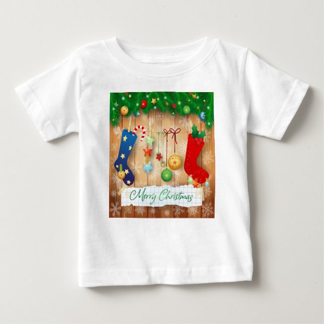 God jul t shirt (Framsida)