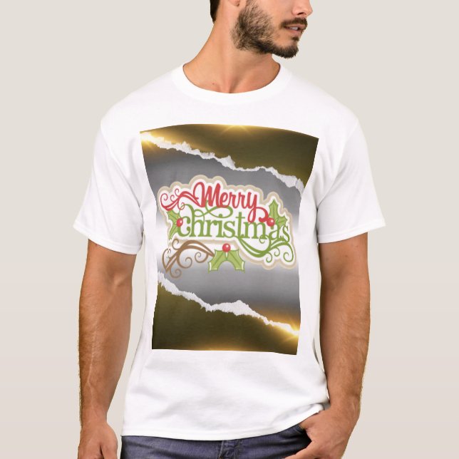 God Jul  T Shirt (Framsida)