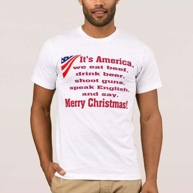 God jul t-shirt (Framsida)