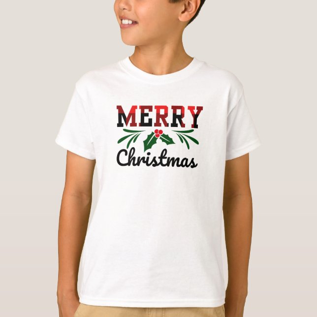 God jul t shirt (Framsida)