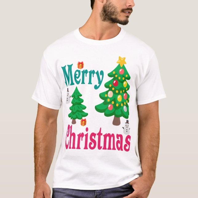 God jul t shirt (Framsida)