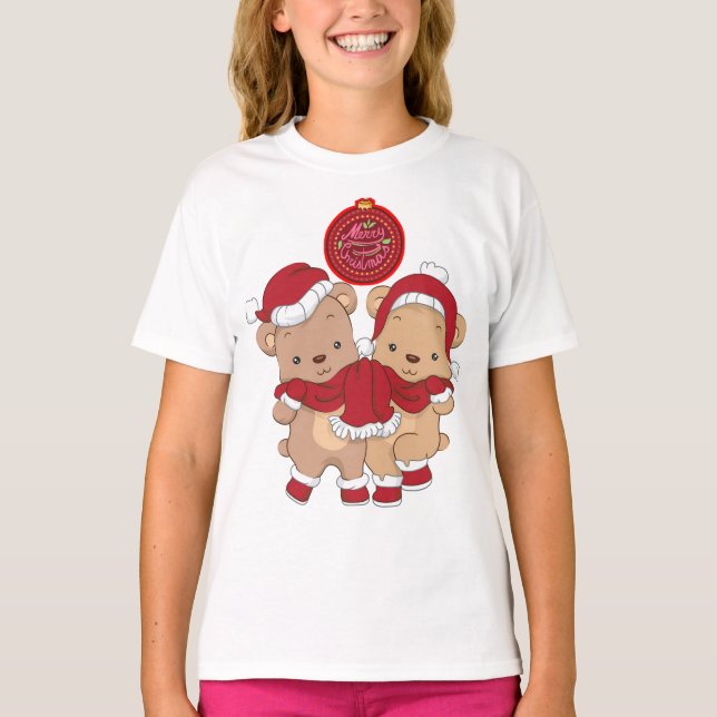 God jul t shirt (Framsida)