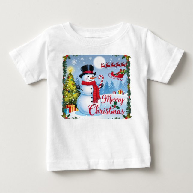 god jul t shirt (Framsida)