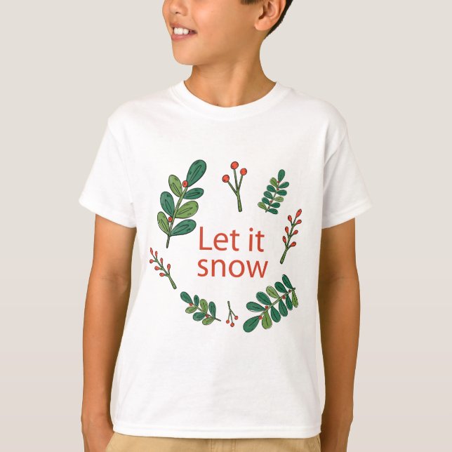 god jul t shirt (Framsida)