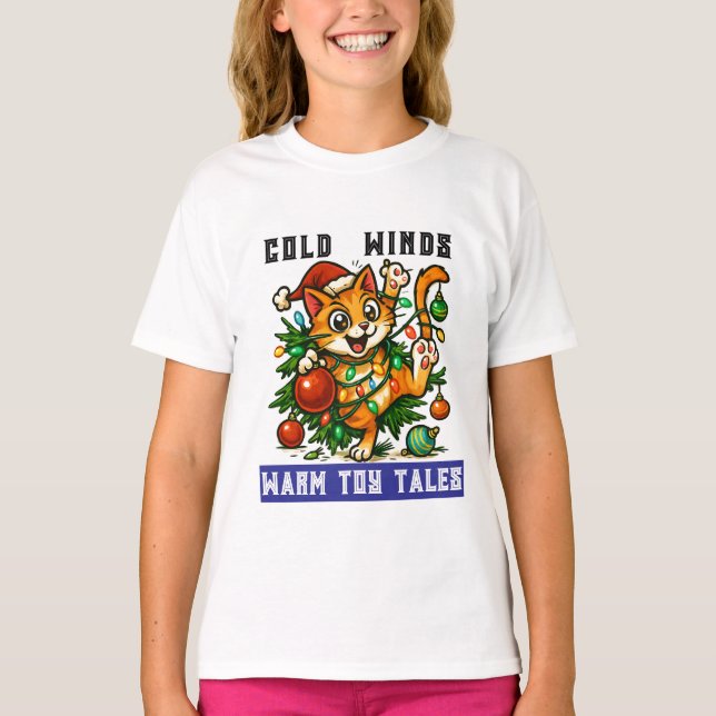 God Jul T Shirt (Framsida)