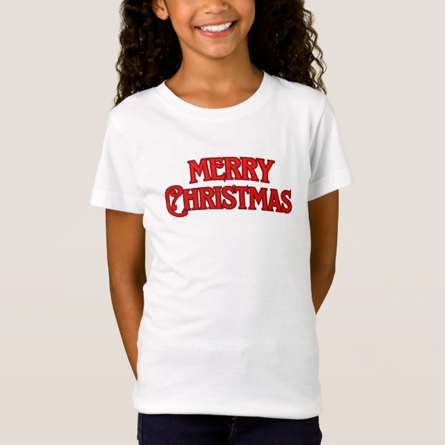 God Jul T Shirt (Framsida)