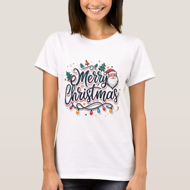 God jul t shirt (Framsida)
