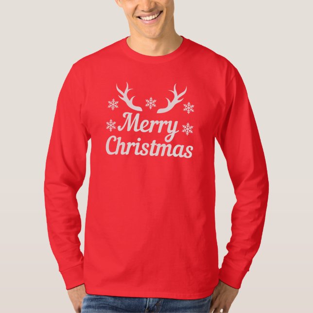 God jul T-Shirt (Framsida)