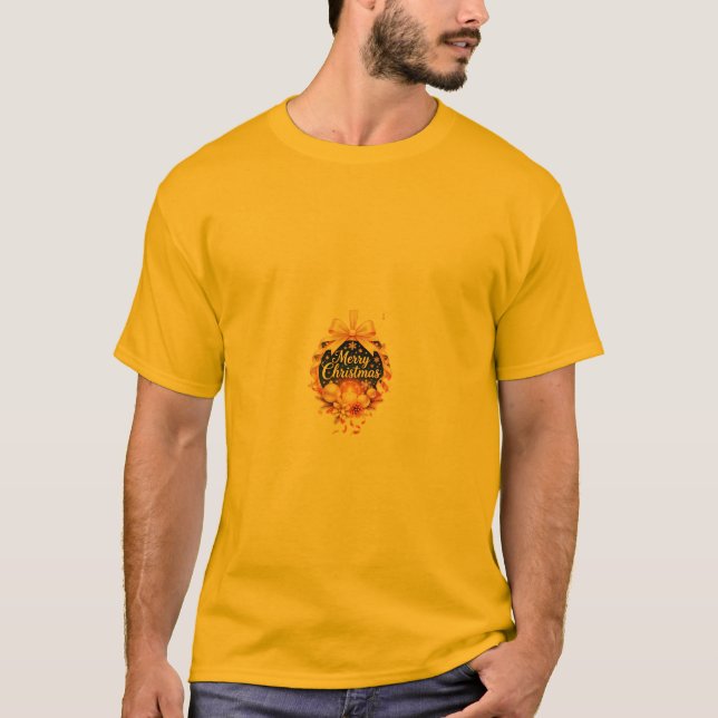 God jul t shirt (Framsida)