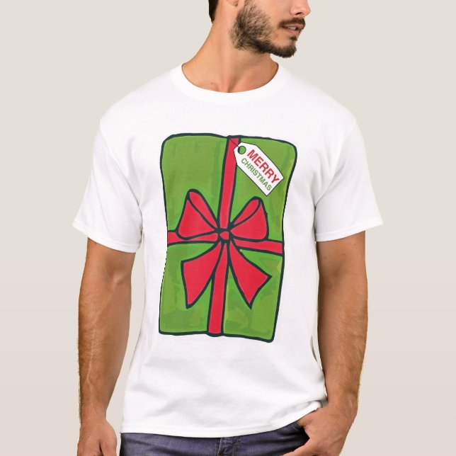 God jul t shirt (Framsida)