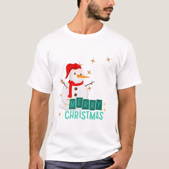 god jul t shirt (Framsida)