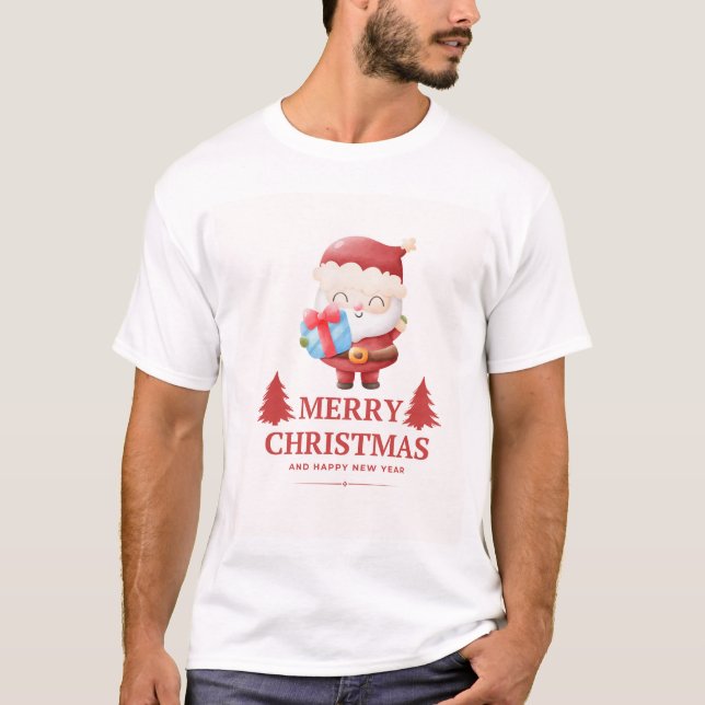 God jul T-Shirt (Framsida)