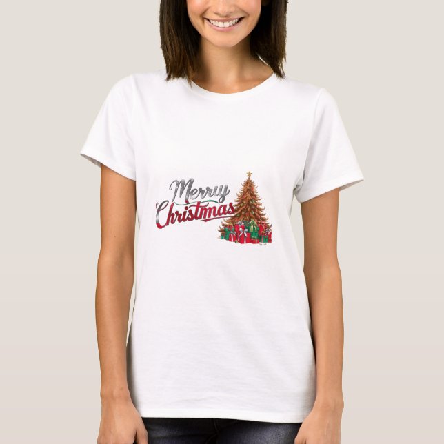 God jul t shirt (Framsida)