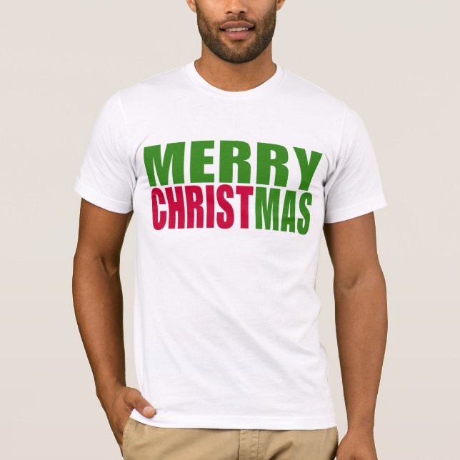 God jul t-shirt (Framsida)