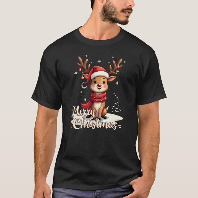 God jul T-Shirt (Framsida)