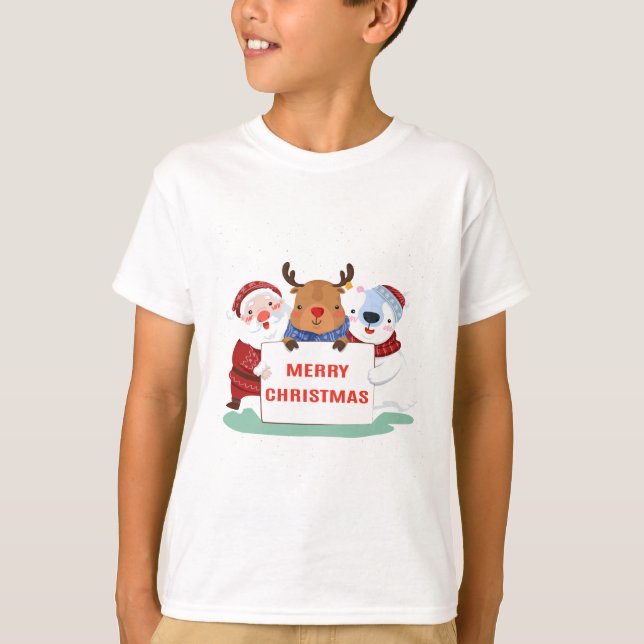 god jul t shirt (Framsida)