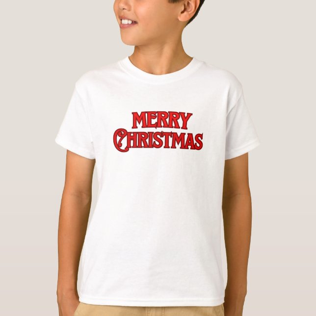 God Jul T Shirt (Framsida)
