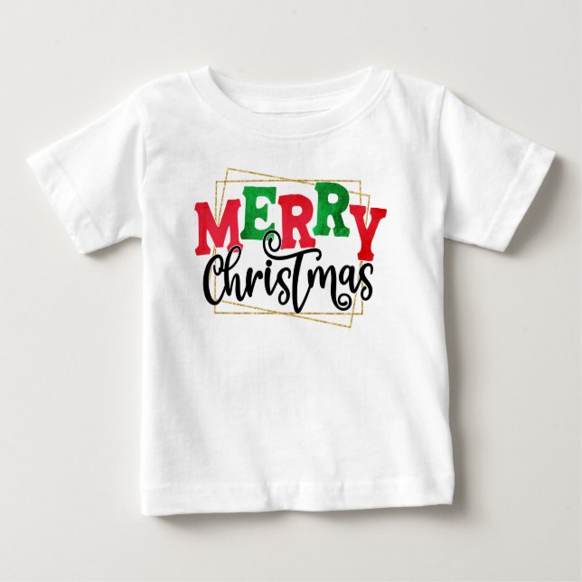 God jul t shirt (Framsida)