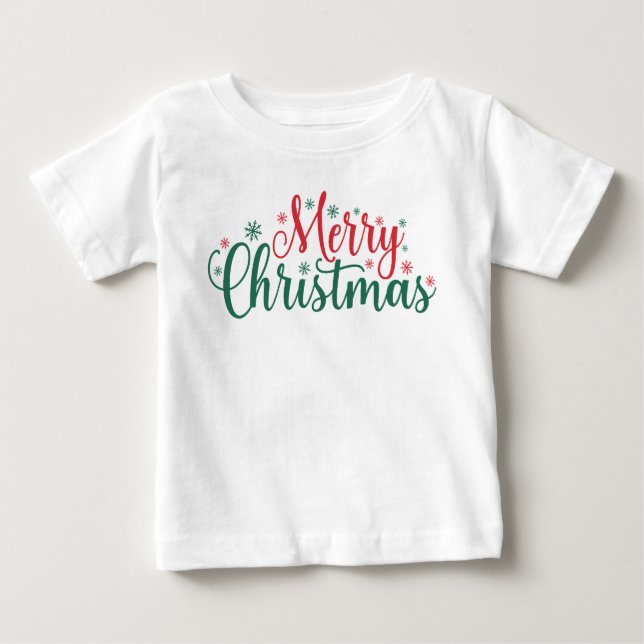 God jul t shirt (Framsida)