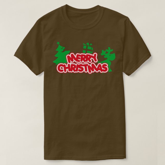 God jul t shirt (Design framsida)