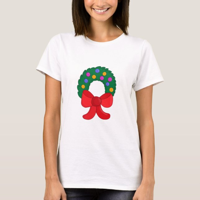 God jul t shirt (Framsida)